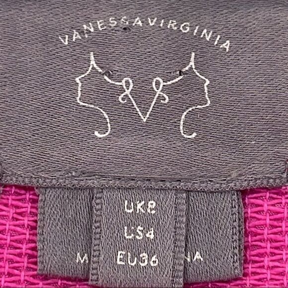 Vanessa Virginia Bright Pink Skirt - Picture 3 of 3